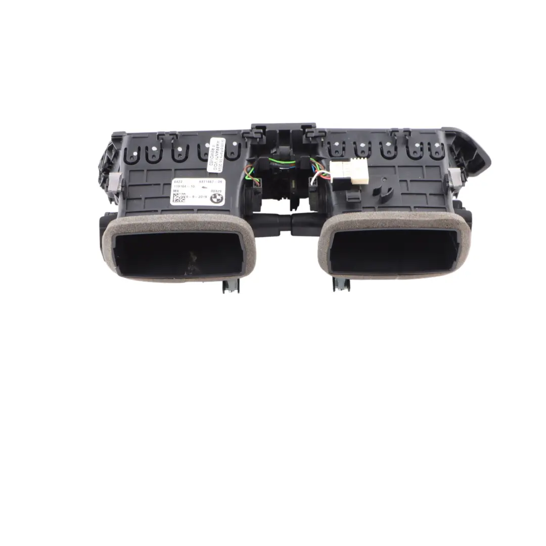Vent Grille BMW X3 G01 X4 G02 Dashboard Center Carbon Trim to Air with Part number 9371467 Air Vent Grille BMW X3 G01 X4 G02 Dashboard Center Carbon Trim - SKU rhd-9371467 - Part number 9371467