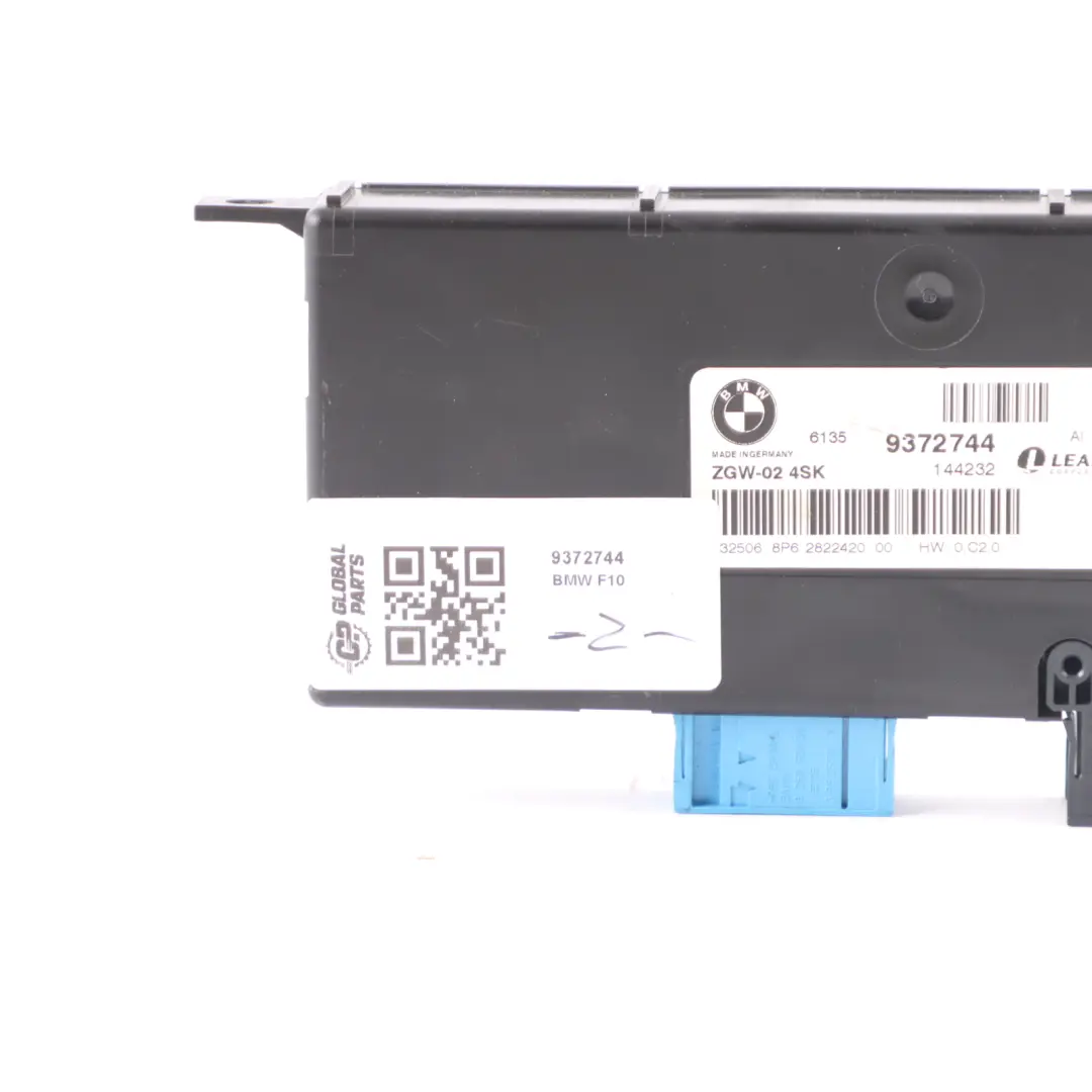 Módulo Central Gateway Control para BMW F01 F06 F07 F10 F11 F12 F13 con número de pieza 9372744 BMW F01 F06 F07 F10 F11 F12 F13 Módulo Central Gateway Control - SKU 9372744 - Número de pieza 9372744
