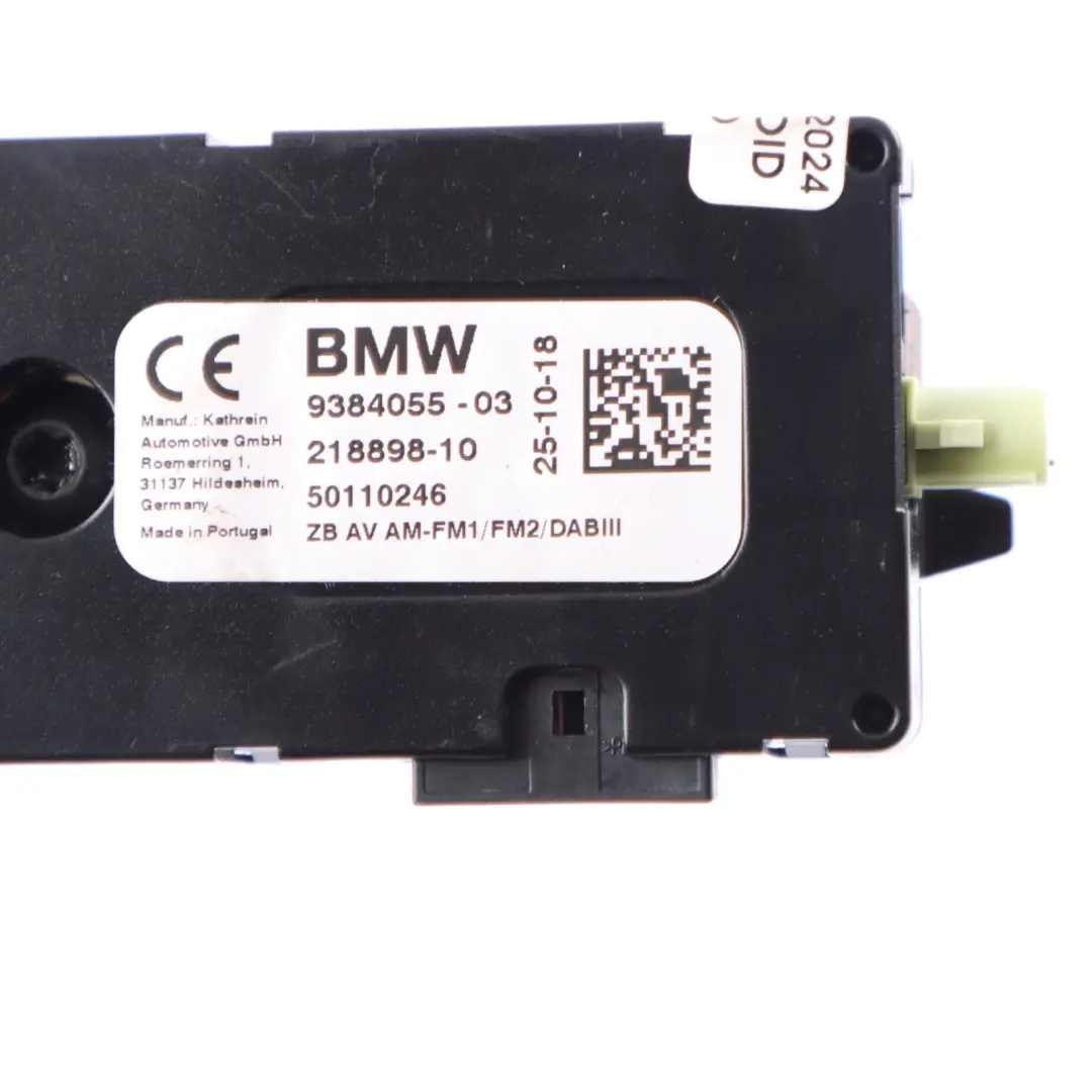  Amplificatore Antenna BMW G30 G31 G11 Modulo Posteriore Diversity - SKU 9384055-1 - Numero di parte 9384055