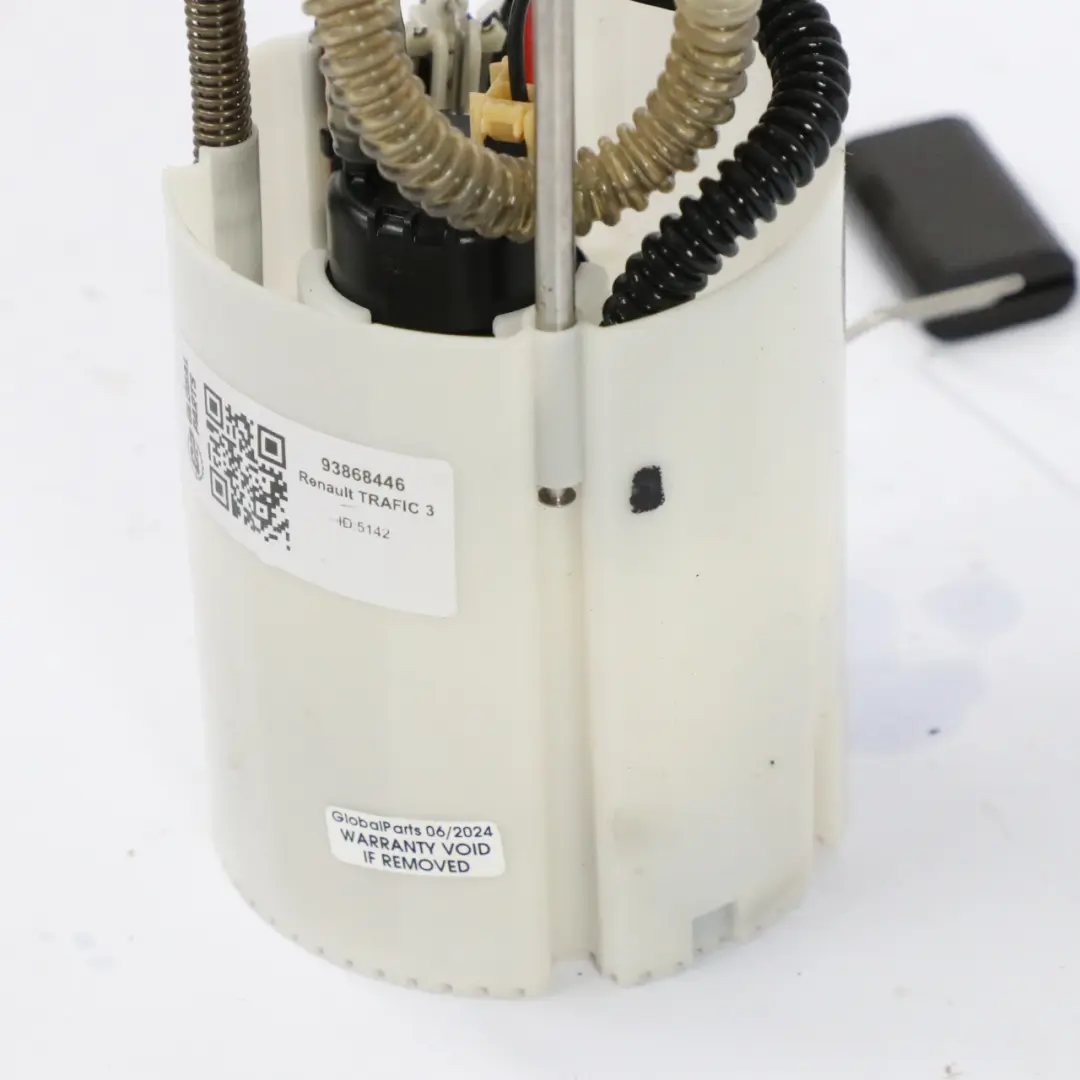 Pump Renault Trafic 3 Opel Vivaro B 1.6 Sender Delivery Unit to Fuel with Part number 93868446 Fuel Pump Renault Trafic 3 Opel Vivaro B 1.6 Sender Delivery Unit - SKU 93868446 - Part number 93868446