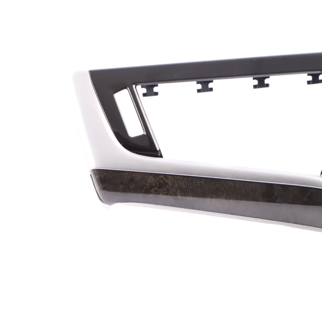 Dashboard Air Vent Trim Cover Left N/S Poplar Wood Chrome to BMW G30 G31 with Part number 9389479 BMW G30 G31 Dashboard Air Vent Trim Cover Left N/S Poplar Wood Chrome - SKU 9389479 - Part number 9389479