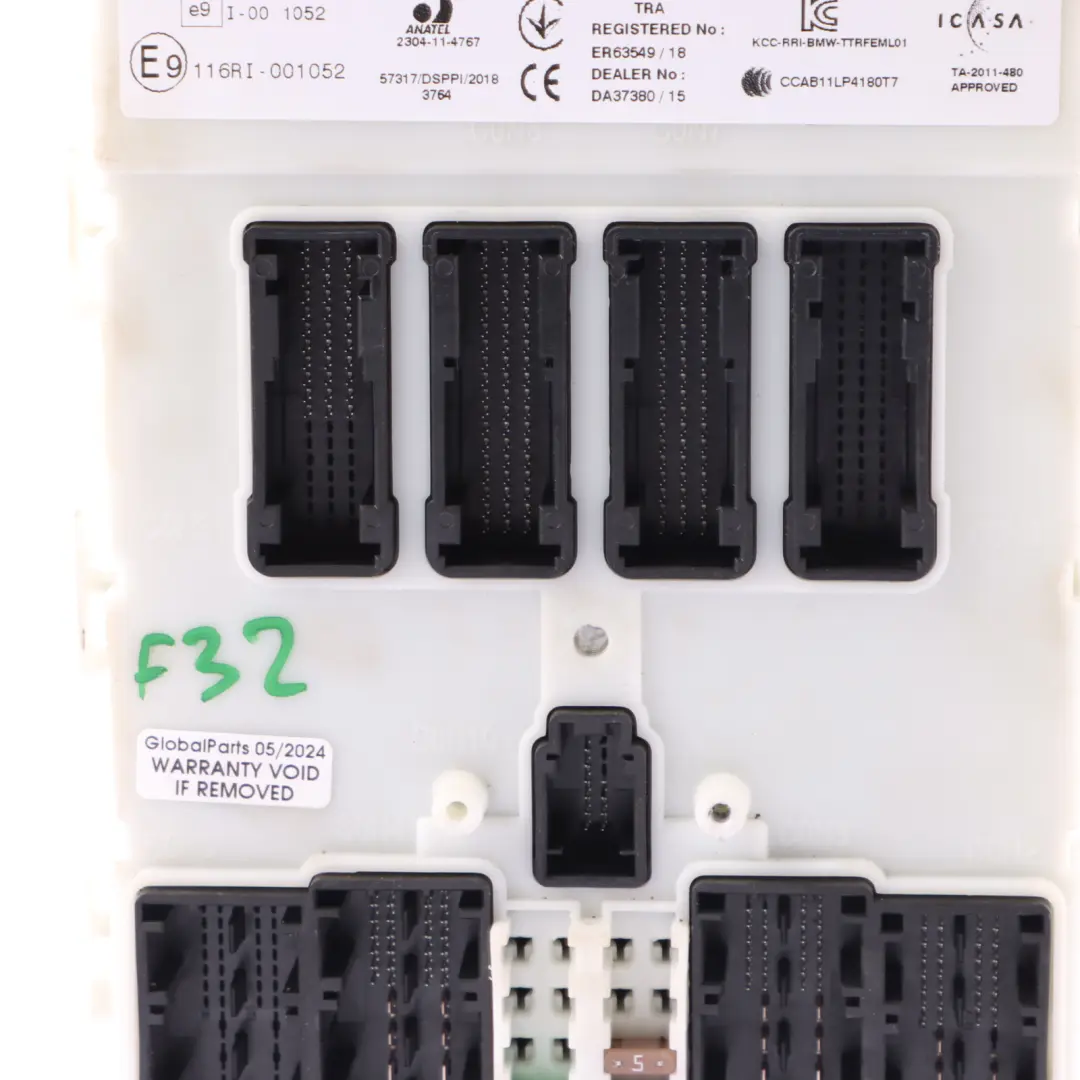 Karosserie Steuergerät FEM LR01 für BMW F20 F21 F22 F30 F31 F32 F36 mit Teilenummer 9438731 BMW F20 F21 F22 F30 F31 F32 F36 Karosserie Steuergerät FEM LR01 - SKU 9438731 - Teilenummer 9438731