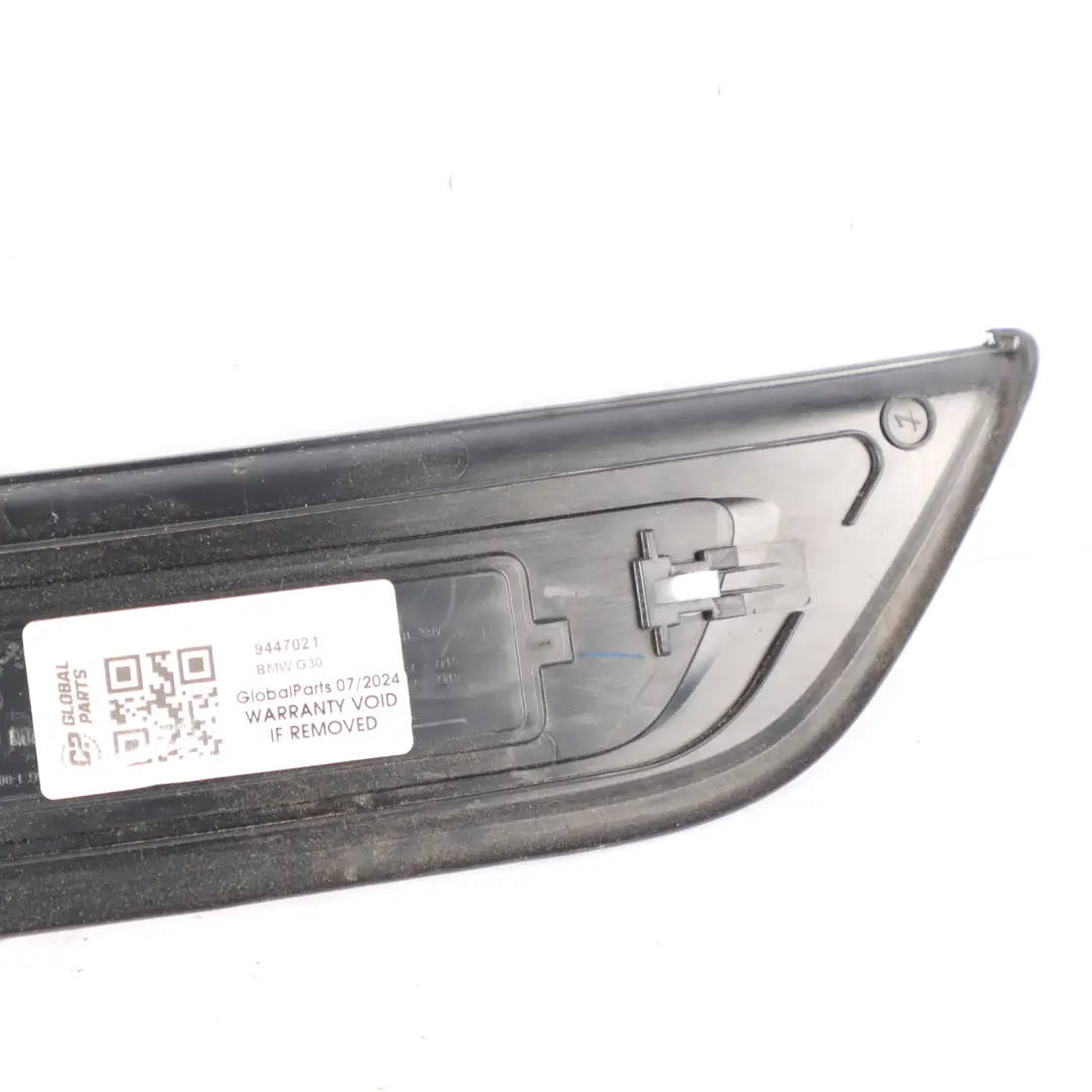 BMW G30 Entrance Strip Door Panel Cover Edge Trim Sill Kick Plate Rear Left N/S - SKU 9447021 - Part number 9447021