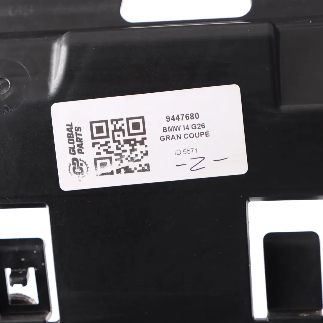 Bumper Guide Bracket Center Adapter Mount to BMW i4 G26 Gran Coupe Rear with Part number 9447680 BMW i4 G26 Gran Coupe Rear Bumper Guide Bracket Center Adapter Mount - SKU 9447680 - Part number 9447680