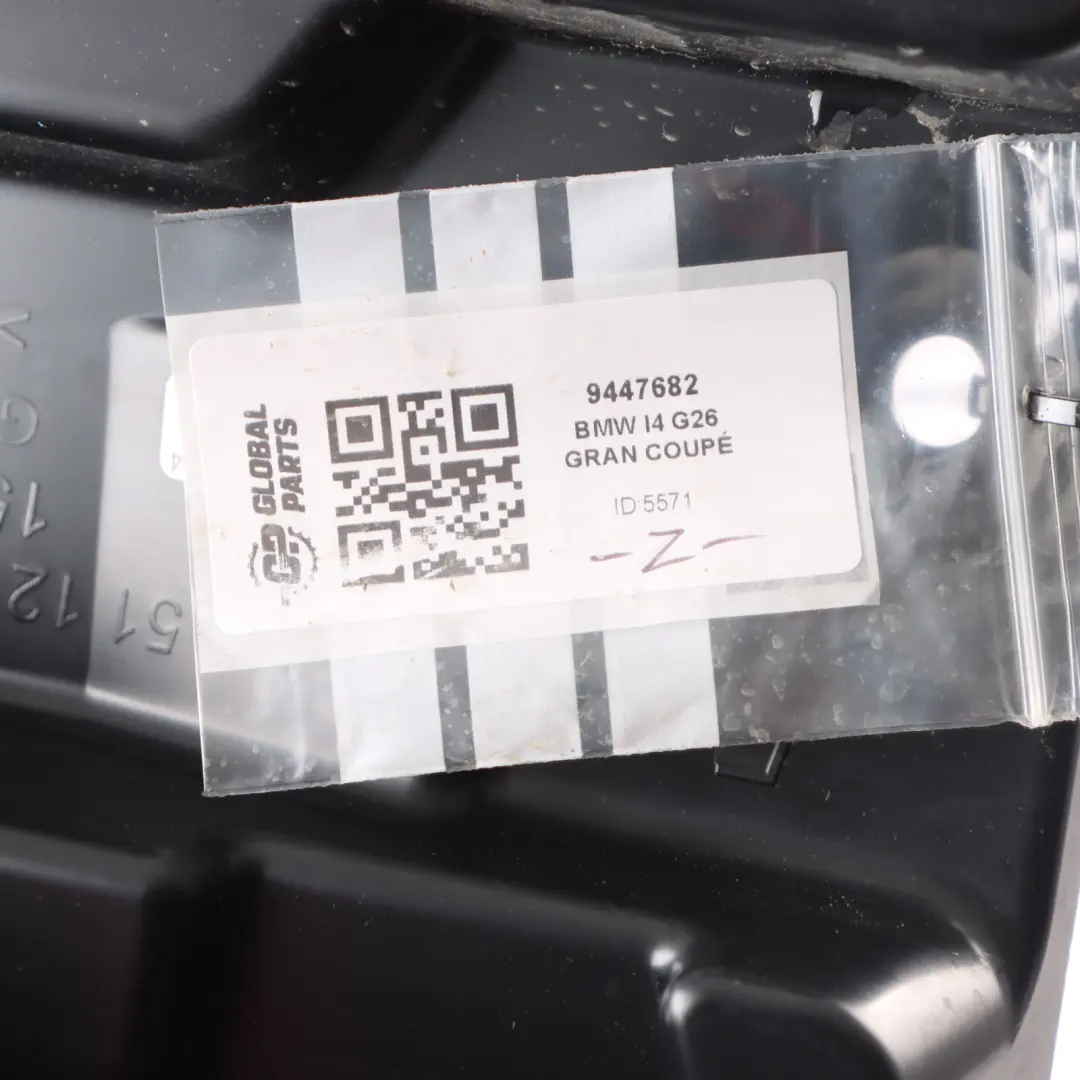 Bumper Right O/S Bracket Guide Mount to BMW i4 G26 Gran Coupe Rear with Part number 9447682 BMW i4 G26 Gran Coupe Rear Bumper Right O/S Bracket Guide Mount - SKU 9447682 - Part number 9447682