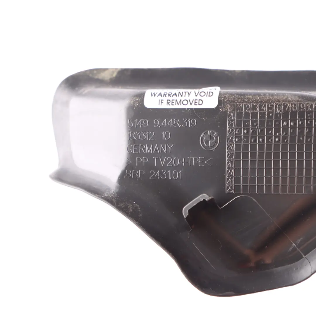 Boot Lid Drip Rail Trim Strip Left N/S to BMW G26 Tailgate with Part number 9448319 BMW G26 Tailgate Boot Lid Drip Rail Trim Strip Left N/S - SKU 9448319 - Part number 9448319