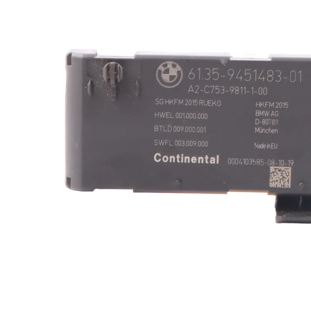 Module BMW F31 LCI F45 X2 F39 Mini F60 Control Boot Trunk to Tailgate with Part number 9451483 Tailgate Module BMW F31 LCI F45 X2 F39 Mini F60 Control Boot Trunk - SKU 9451483 - Part number 9451483