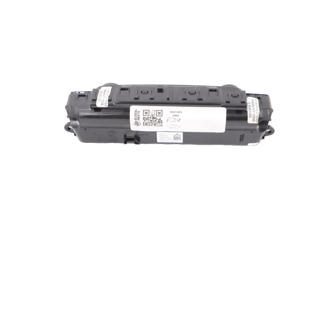 Condition Climate A/C Control Switch Unit Panel to BMW F39 Air with Part number 9461405 BMW F39 Air Condition Climate A/C Control Switch Unit Panel - SKU 9461405 - Part number 9461405