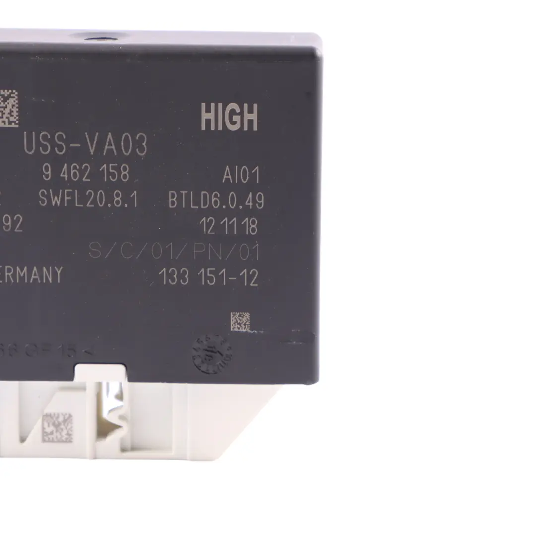 PDC Module BMW G30 G31 Parking Assistant Control Unit USS VA03 HIGH 9418460 to with Part number 9462158 PDC Module BMW G30 G31 Parking Assistant Control Unit USS VA03 HIGH 9418460 - SKU 9462158 - Part number 9462158
