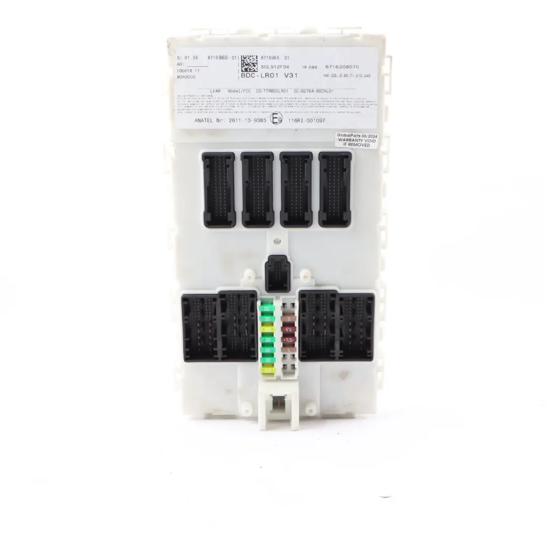 Mini Cooper F55 F56 136HP B38 Engine ECU Kit DME + BDC + Key + Lock - SKU 9470915 - Part number 9470915