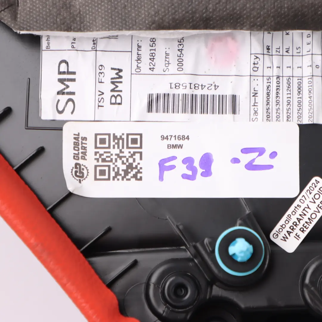 Door Card Trim Panel Rear Right O/S Lining Leather to BMW X2 F39 with Part number 9471684 BMW X2 F39 Door Card Trim Panel Rear Right O/S Lining Leather - SKU 9471684 - Part number 9471684