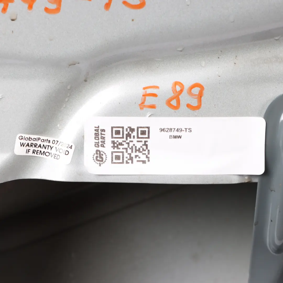  Door Front Left N/S BMW Z4 E89 Roadster Titansilber Silver Metallic - 354 - SKU 9628749-TS - Part number 9628749