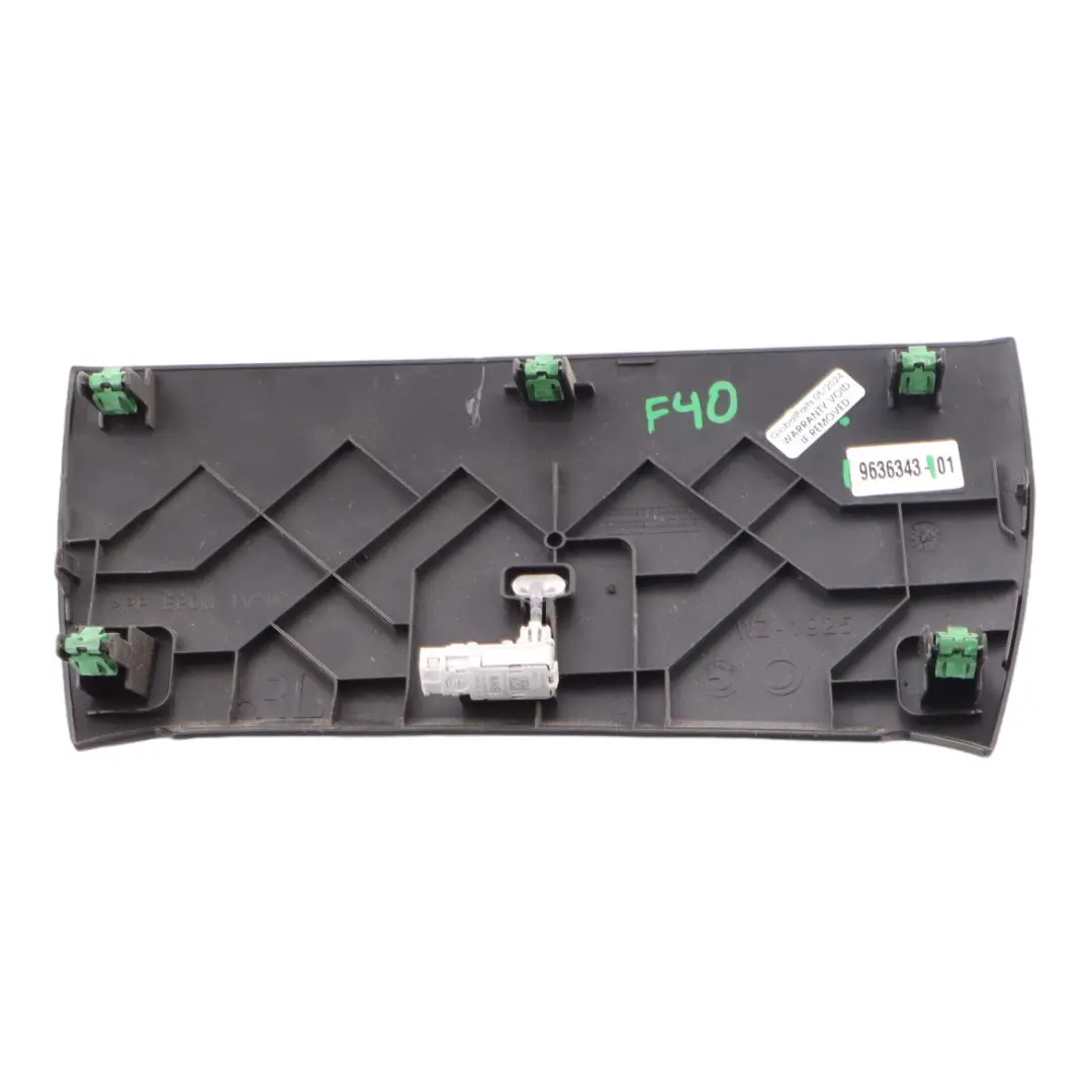  Trim BMW F40 Pannello Di Copertura Nero Piastra Di Copertura - SKU 9636343 - Numero di parte 9636343