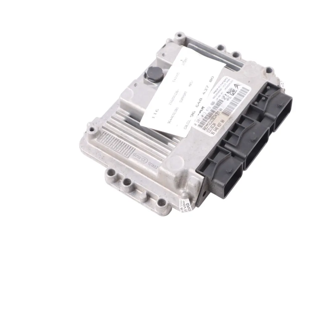  Citroen C4 Picasso 1.6 HDI 9HT Engine Control Unit ECU EDC 9664843780 Manual - SKU 9664843780-2 - Part number 9664843780-2