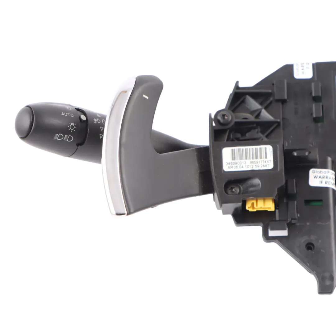 Citroen C4 Picasso Indicator Wiper Headlight Paddle Switch Stalk to with Part number 96656018XT Citroen C4 Picasso Indicator Wiper Headlight Paddle Switch Stalk - SKU 96656018XT - Part number 96656018XT