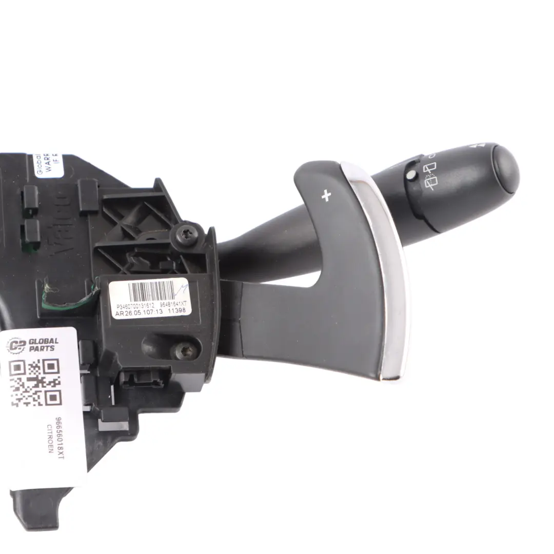 Citroen C4 Picasso Indicator Wiper Headlight Paddle Switch Stalk to with Part number 96656018XT Citroen C4 Picasso Indicator Wiper Headlight Paddle Switch Stalk - SKU 96656018XT - Part number 96656018XT