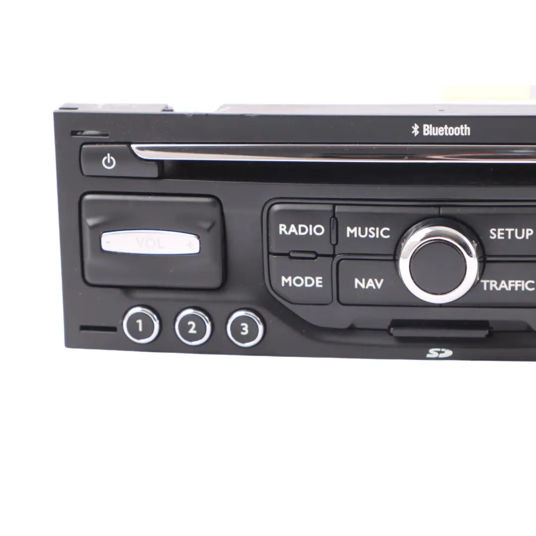 Citroen C4 Picasso Radio Sat Nav Stereo Control Module Unit to with Part number 96661986XT Citroen C4 Picasso Radio Sat Nav Stereo Control Module Unit - SKU 96661986XT - Part number 96661986XT