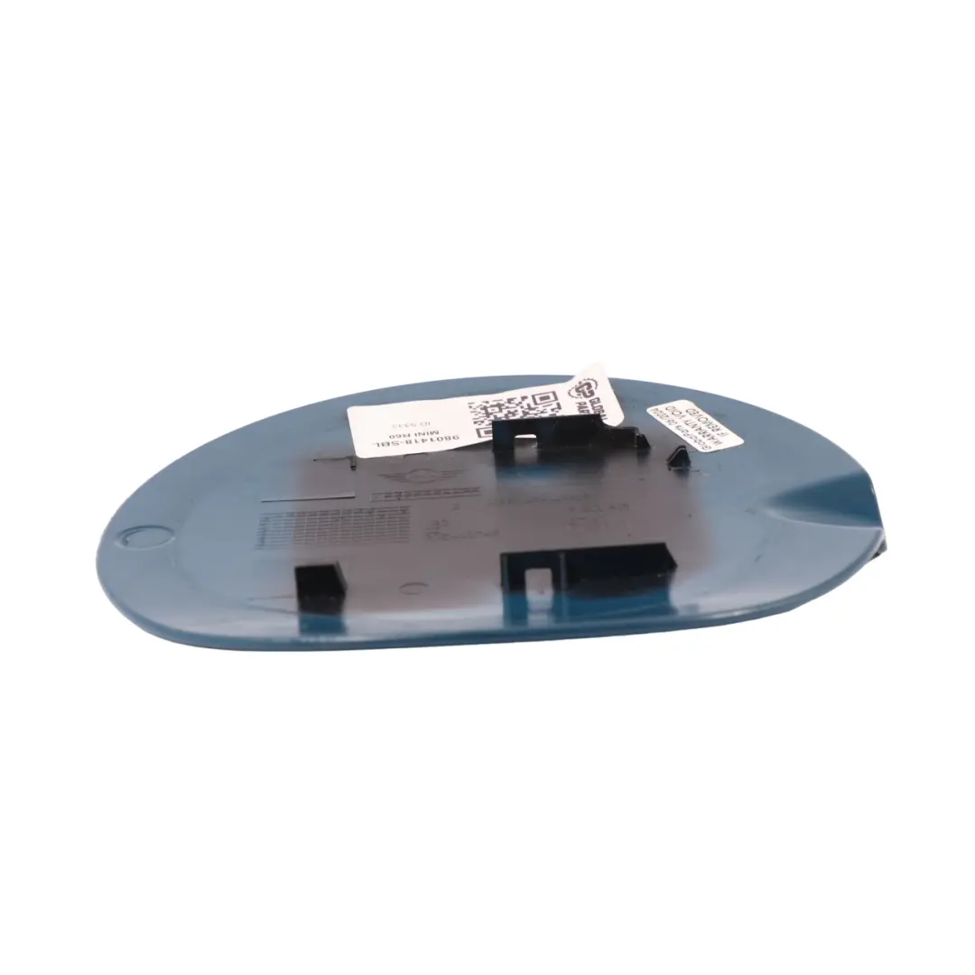 MIni R60 Fuel Flap Fuel Tank Filler Flap Cover Surf Blue Metallic - B18 - SKU 9801418-SBL - Part number 9801418