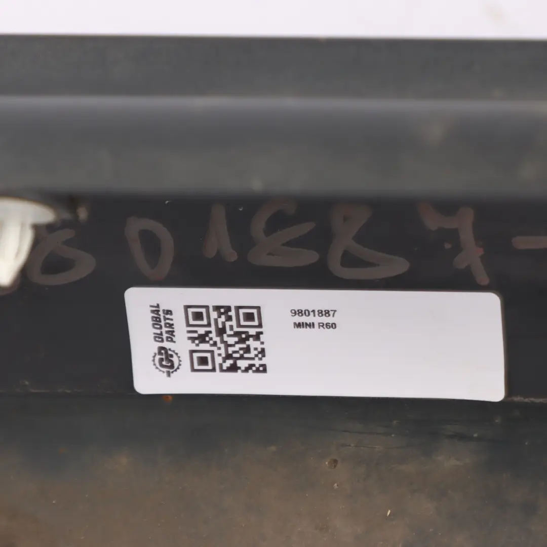 MINI Countryman R60 Cooper S Left N/S Sill Skirt Door Side Trim Cover Black - SKU 9801887 - Part number 9801887