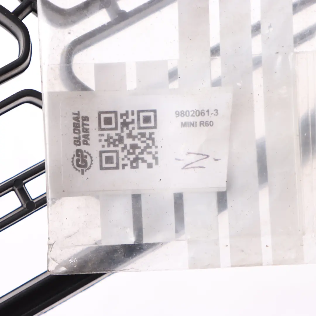 Centre Grille Mini Countryman R60 R61 Cooper S Front Bumper Grid Panel to with Part number 9802061 Centre Grille Mini Countryman R60 R61 Cooper S Front Bumper Grid Panel - SKU 9802061-3 - Part number 9802061