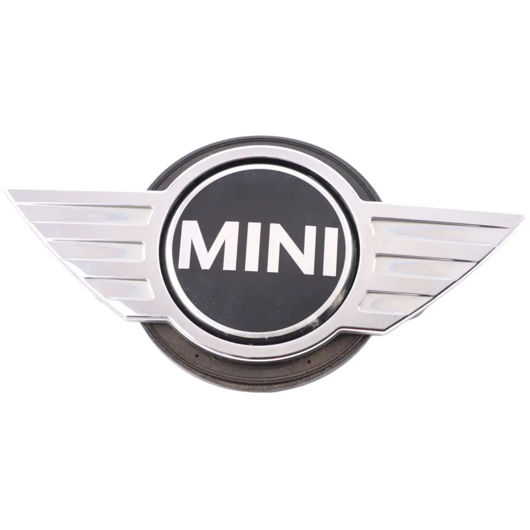 Trunk Lid Holder Emblem Button Tailgate Badge Opening to Mini Cooper R60 R61 2 with Part number 9802314 Mini Cooper R60 R61 2 Trunk Lid Holder Emblem Button Tailgate Badge Opening - SKU 9802314-2 - Part number 9802314