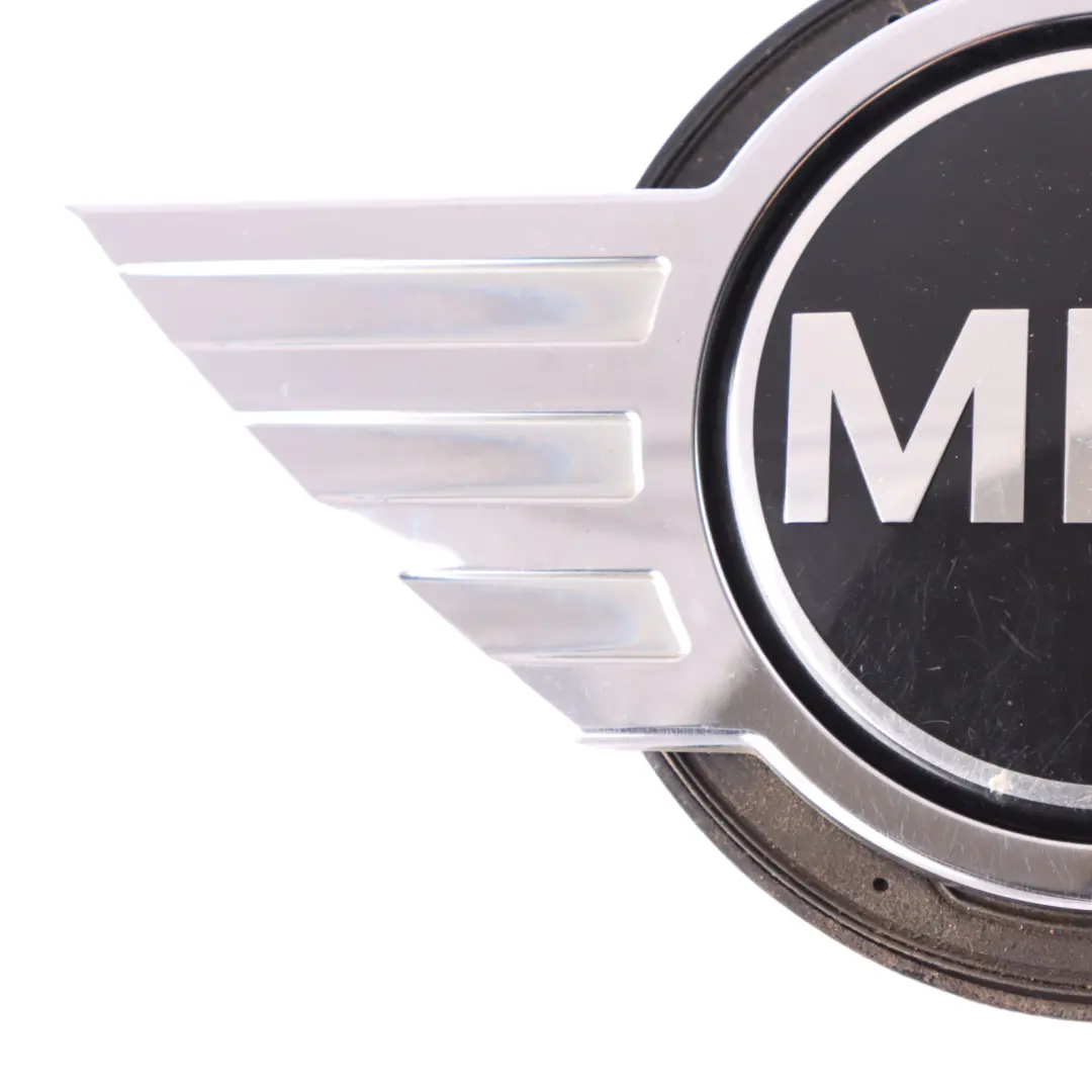 Trunk Lid Holder Emblem Button Tailgate Badge Opening to Mini Cooper R60 R61 2 with Part number 9802314 Mini Cooper R60 R61 2 Trunk Lid Holder Emblem Button Tailgate Badge Opening - SKU 9802314-2 - Part number 9802314