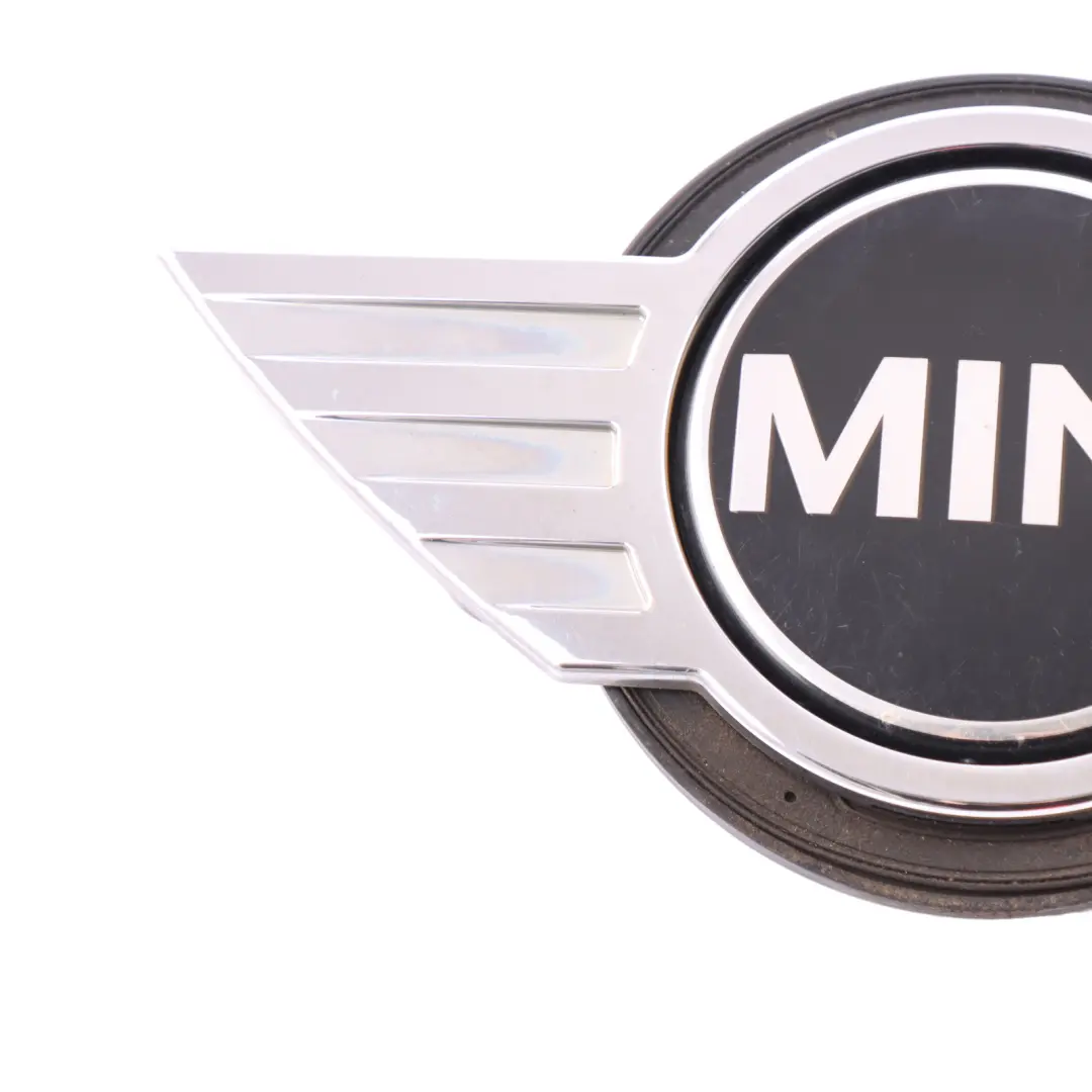 Trunk Lid Holder Emblem Button Tailgate Badge Opening to Mini Cooper R60 R61 2 with Part number 9802314 Mini Cooper R60 R61 2 Trunk Lid Holder Emblem Button Tailgate Badge Opening - SKU 9802314-2 - Part number 9802314