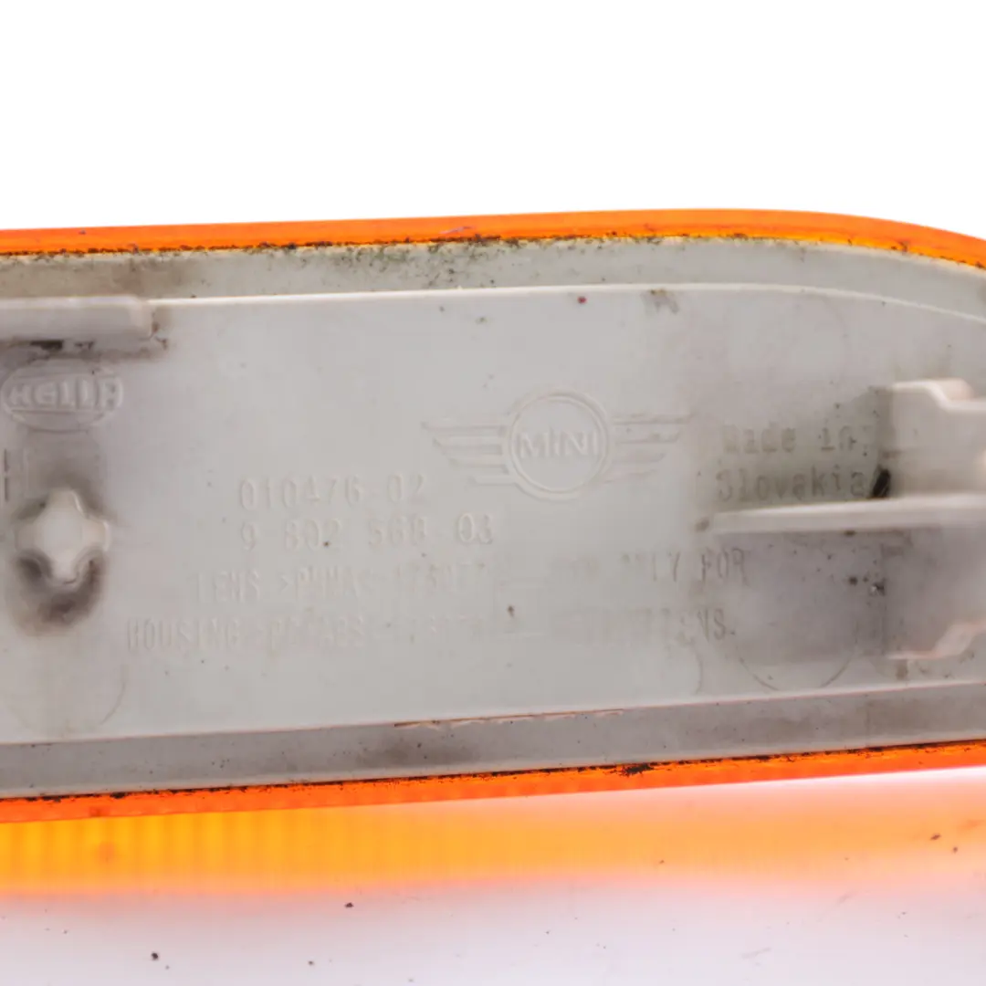 Mini Countryman R60 R61 Indicador lateral de dirección Naranja Derecha - SKU 9802570-2 - Número de pieza 9802570