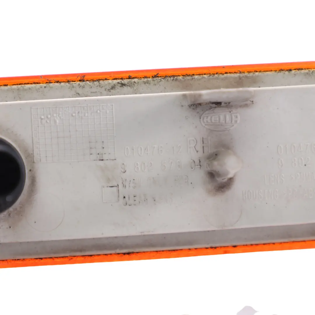 Mini Countryman R60 R61 Indicador lateral de dirección Naranja Derecha - SKU 9802570-2 - Número de pieza 9802570