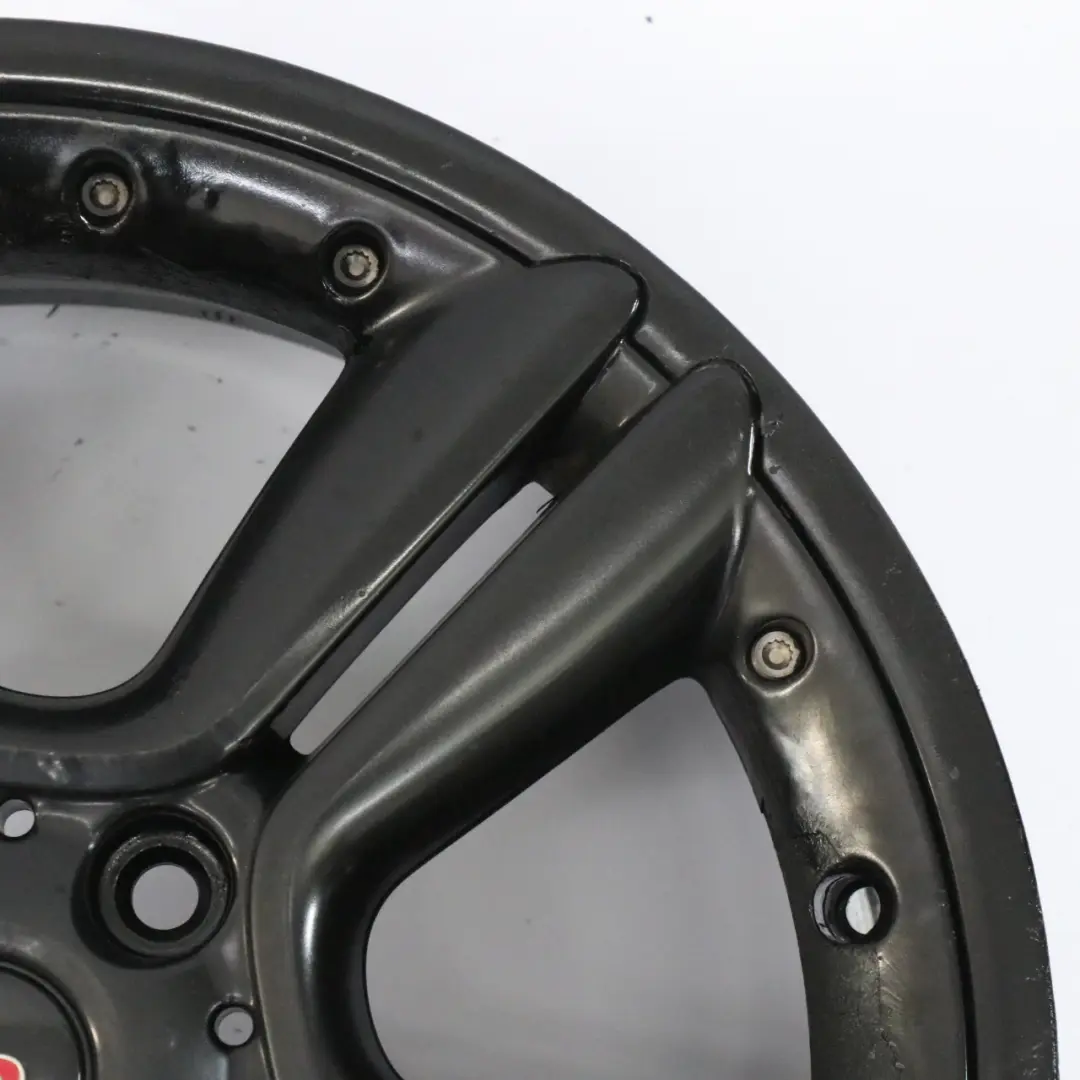 Mini Cooper R60 R61 Cerchio in lega nero 18" ET:52 7,5J 5-Star Doppie razze 127 - SKU 9803727-2 - Numero di parte 9803727