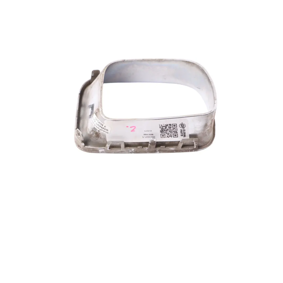 Bumper Brake Air Duct Frame Front Left N/S Chrome 9802121 to Mini R60 R61 with Part number 9803941 Mini R60 R61 Bumper Brake Air Duct Frame Front Left N/S Chrome 9802121 - SKU 9803941-1 - Part number 9803941