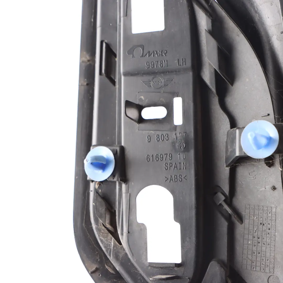 Trim Side Mini Countryman R60 R61 Turn Indicator Left N/S Anthracite to with Part number 9804616 Trim Side Mini Countryman R60 R61 Turn Indicator Left N/S Anthracite - SKU 9804616-2 - Part number 9804616