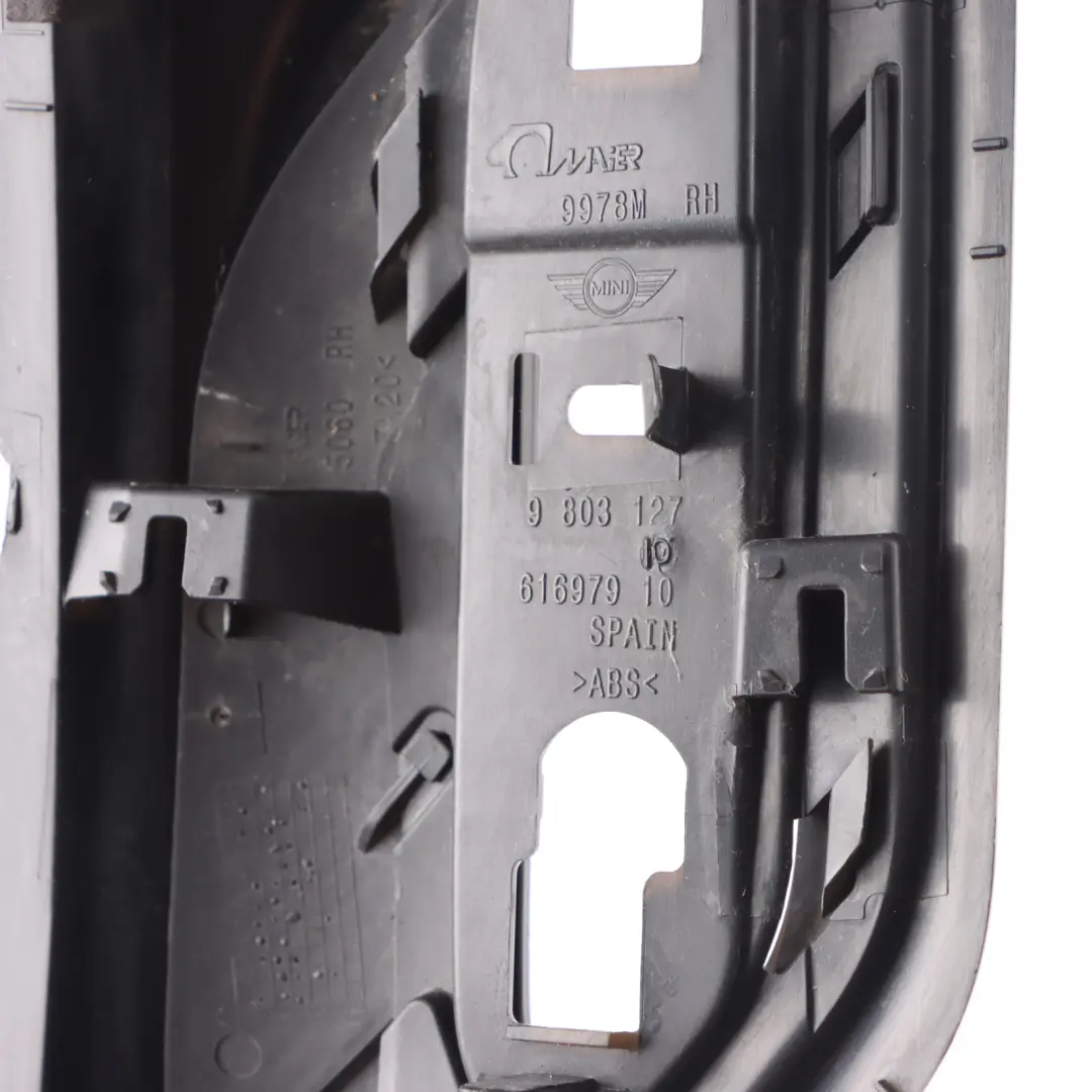 Trim Side Turn Indicator Right O/S Anthracite 9803127 to Mini Countryman R60 S with Part number 9804616 Mini Countryman R60 S Trim Side Turn Indicator Right O/S Anthracite 9803127 - SKU 9804616-3 - Part number 9804616