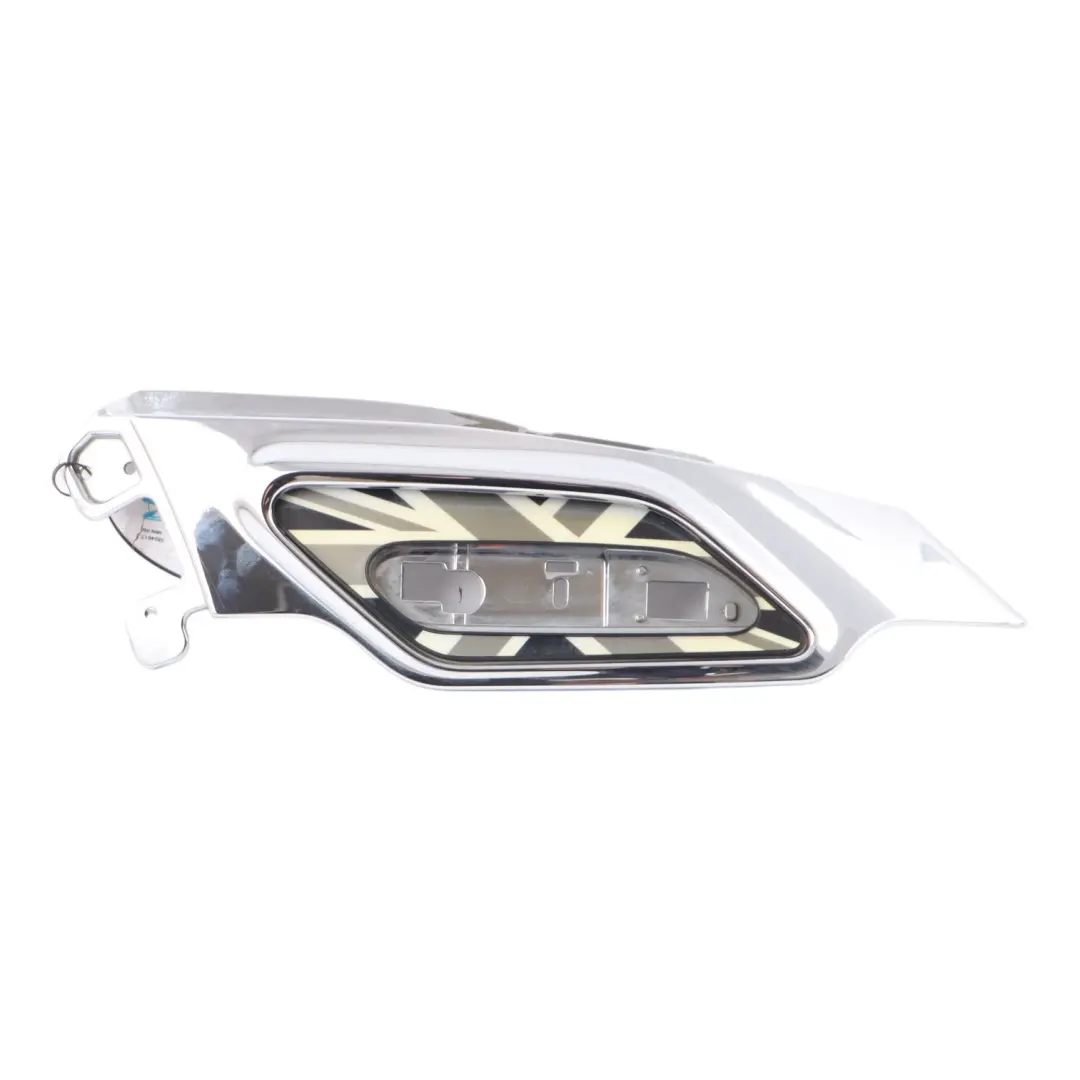 Trim Side Turn Indicator Left N/S Cover Chrome Black Jack to Mini Cooper R60 R61 with Part number 9804617 Mini Cooper R60 R61 Trim Side Turn Indicator Left N/S Cover Chrome Black Jack - SKU 9804617-2 - Part number 9804617