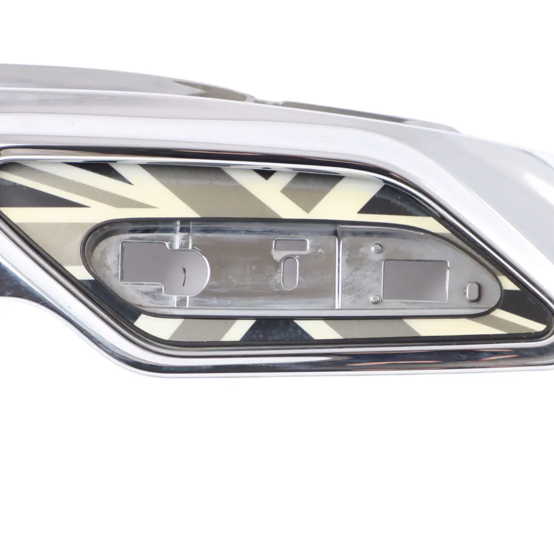 Trim Side Turn Indicator Left N/S Cover Chrome Black Jack to Mini Cooper R60 R61 with Part number 9804617 Mini Cooper R60 R61 Trim Side Turn Indicator Left N/S Cover Chrome Black Jack - SKU 9804617-2 - Part number 9804617
