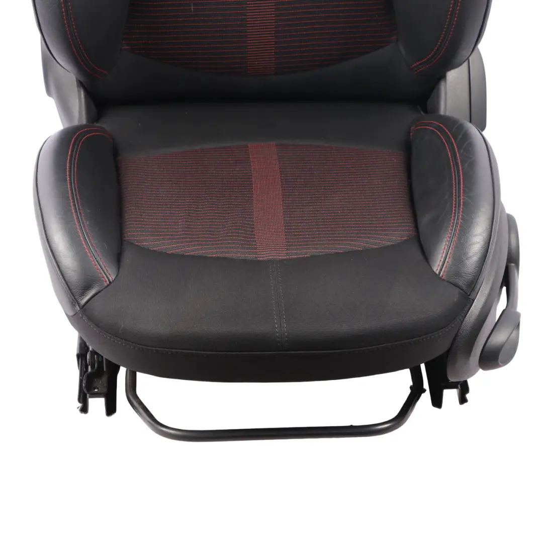  Front Seat MINI R60 Countryman Left N/S Sport Cloth Leather Parallel Lines Red - SKU 9805155-1 - Part number 9805155