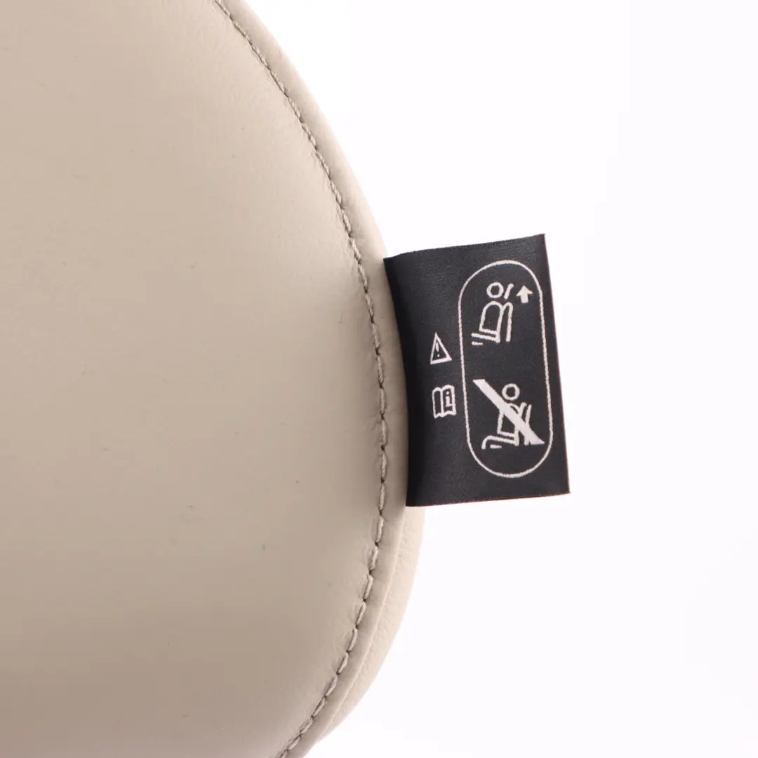 Headrest Rear Seat Left Right N/O/S Head Rest Leather Beige to Mini Countryman R60 with Part number 9805166 Mini Countryman R60 Headrest Rear Seat Left Right N/O/S Head Rest Leather Beige - SKU 9805166 - Part number 9805166