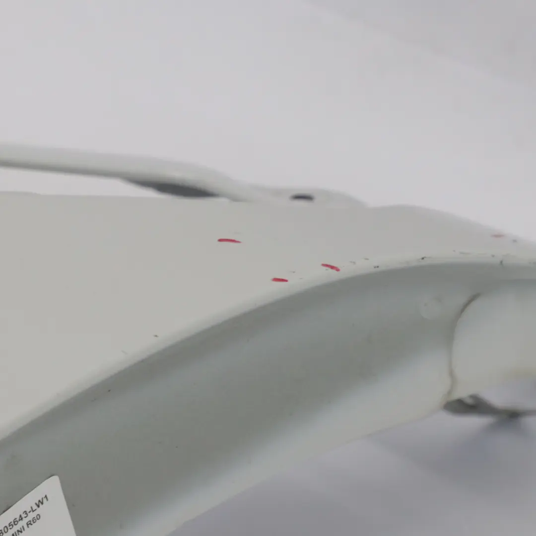 Panneau latéral Avant gauche Light White B15 pour Mini Countryman Paceman R60 R61 à propos du numéro de pièce 9805643 Mini Countryman Paceman R60 R61 Panneau latéral Avant gauche Light White B15 - SKU 9805643-LW1 - Numéro de pièce 9805643