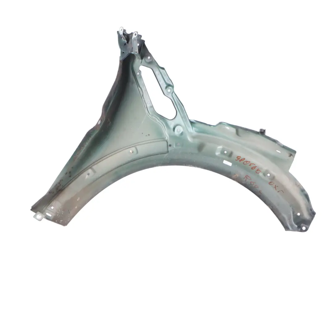Side Panel Fender Front Left Wing N/S Oxfordgruen Green - B26 to Mini R60 R61 with Part number 9805643 Mini R60 R61 Side Panel Fender Front Left Wing N/S Oxfordgruen Green - B26 - SKU 9805643-OXF1 - Part number 9805643
