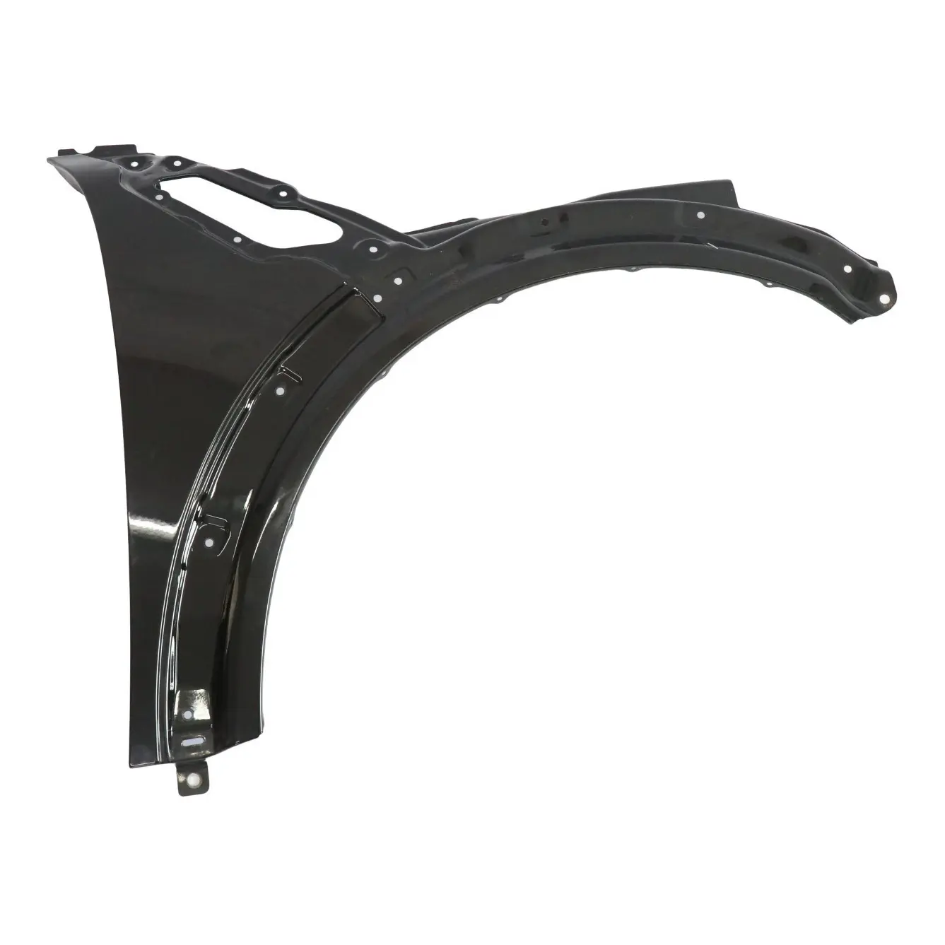 Mini R60 R61 Panneau Laterale Garde-Boue Droite Absolu Noir - B11