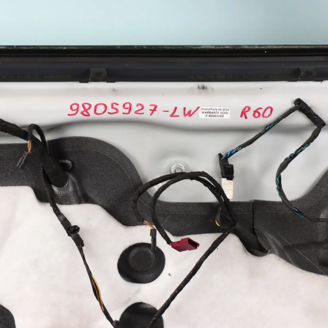 Mini Countryman R60 Door Front Left Panel N/S Light White - B15 - SKU 9805927-LW - Part number 9805927