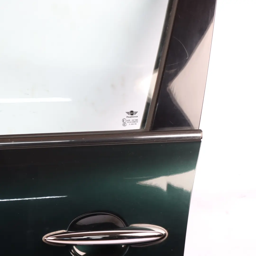 Door Front Left N/S Oxfordgruen III Green Metallic B26 to Mini Countryman R60 with Part number 9805927 Mini Countryman R60 Door Front Left N/S Oxfordgruen III Green Metallic B26 - SKU 9805927-OXF - Part number 9805927
