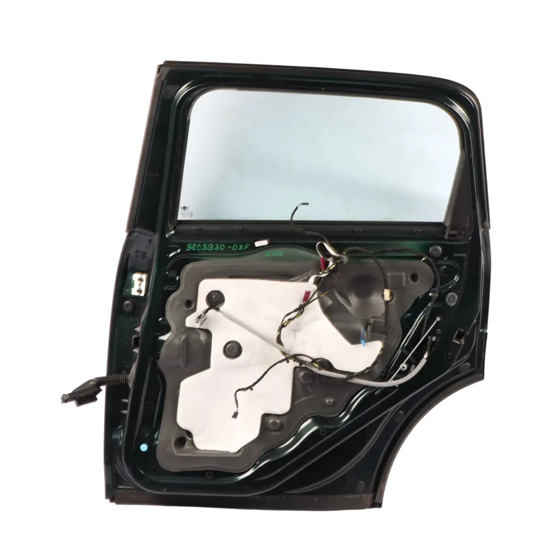 Door Rear Right O/S Oxfordgruen III Oxford Green B26 to BMW Mini Countryman R60 with Part number 9805930 BMW Mini Countryman R60 Door Rear Right O/S Oxfordgruen III Oxford Green B26 - SKU 9805930-OXF - Part number 9805930