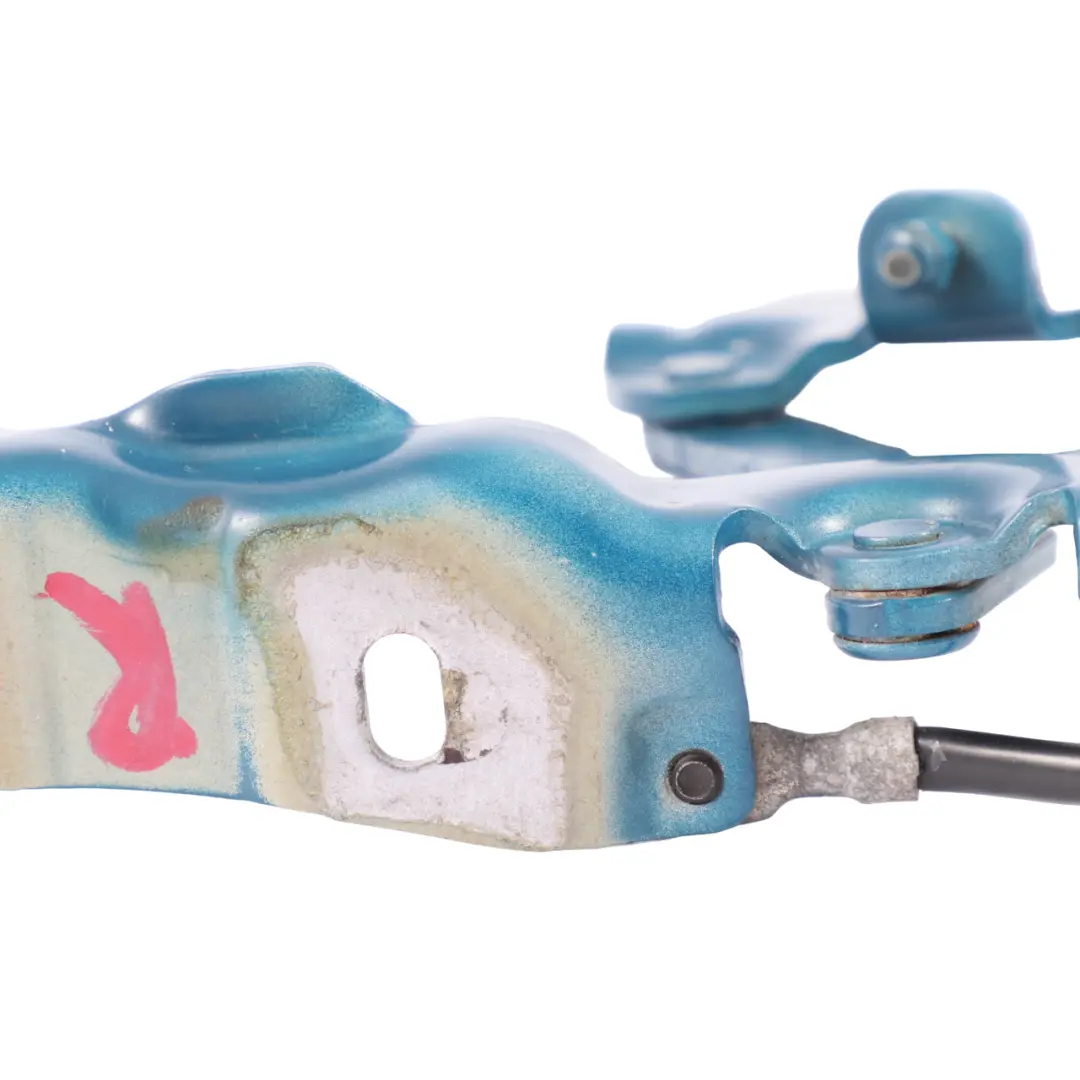 Hood Hinge Bonnet Front Right O/S Surf Blue B18 to Mini R60 R61 Engine with Part number 9805938 Mini R60 R61 Engine Hood Hinge Bonnet Front Right O/S Surf Blue B18 - SKU 9805938-SB - Part number 9805938