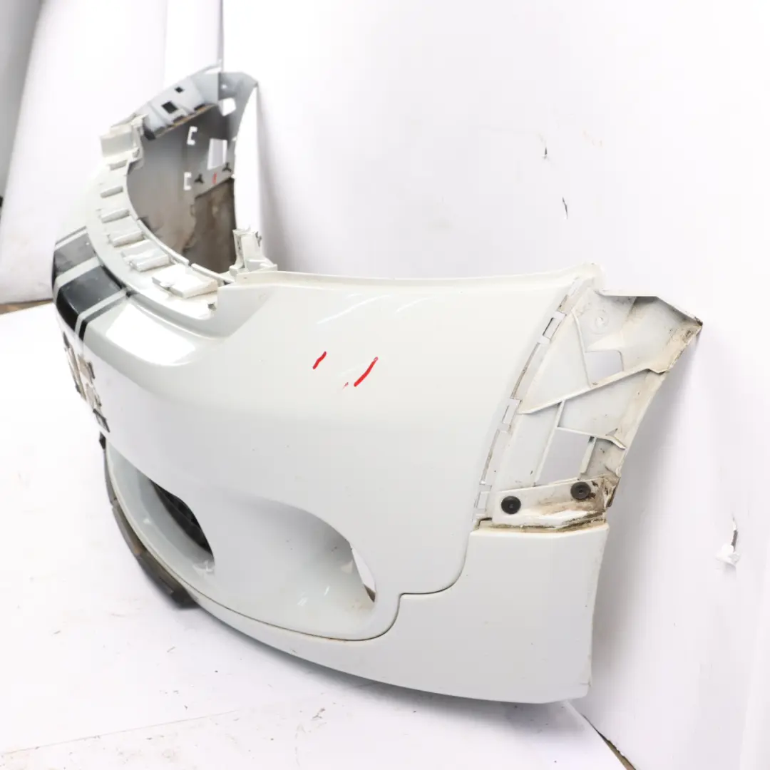 Complete Front Bumper Trim Panel Light White - B15 to Mini R60 R61 with Part number 9806063 Mini R60 R61 Complete Front Bumper Trim Panel Light White - B15 - SKU 9806063-LW - Part number 9806063