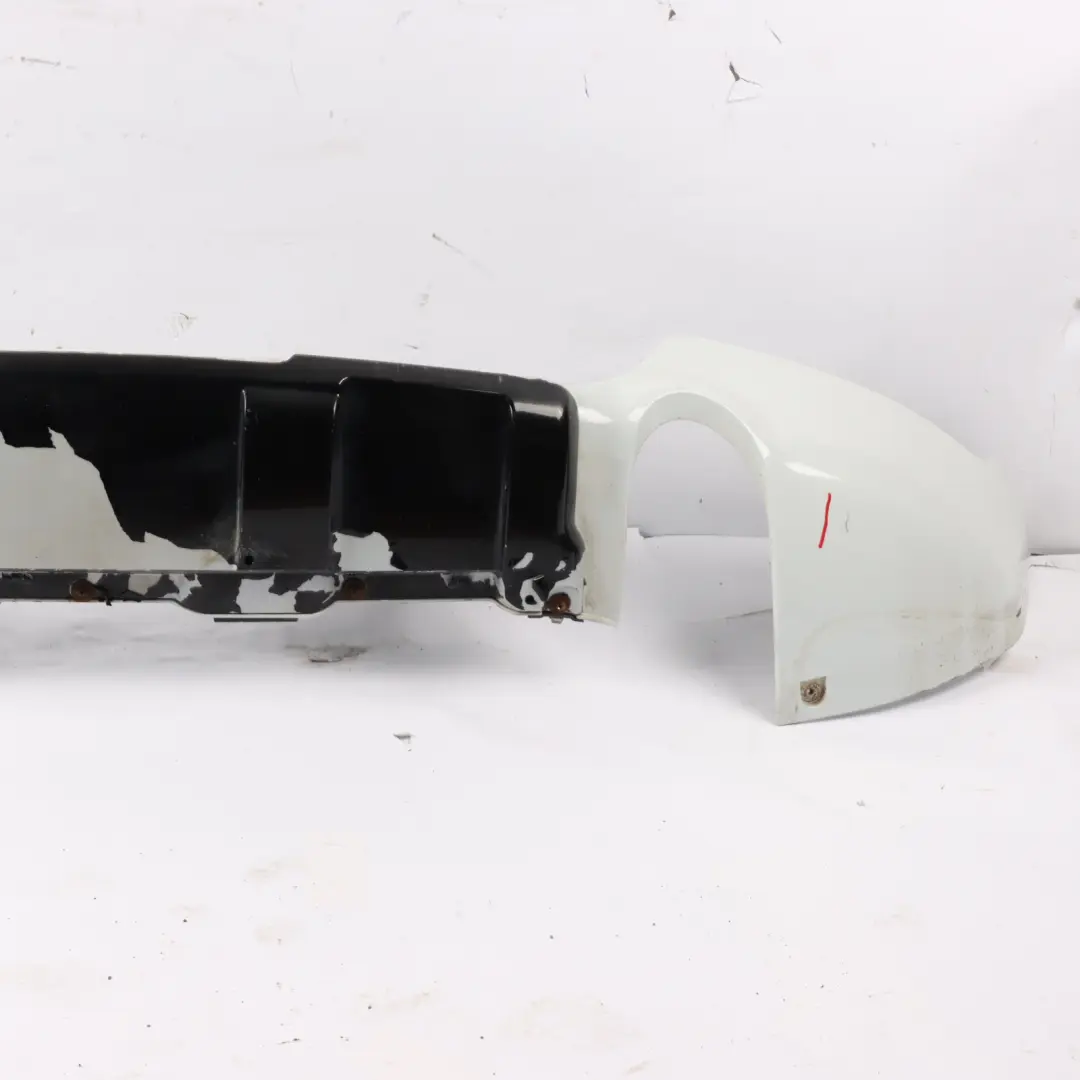 Bumper Spoiler Cooper Rear Lower Diffuser Light White - B15 to Mini Countryman R60 with Part number 9806215 Mini Countryman R60 Bumper Spoiler Cooper Rear Lower Diffuser Light White - B15 - SKU 9806215-LW - Part number 9806215