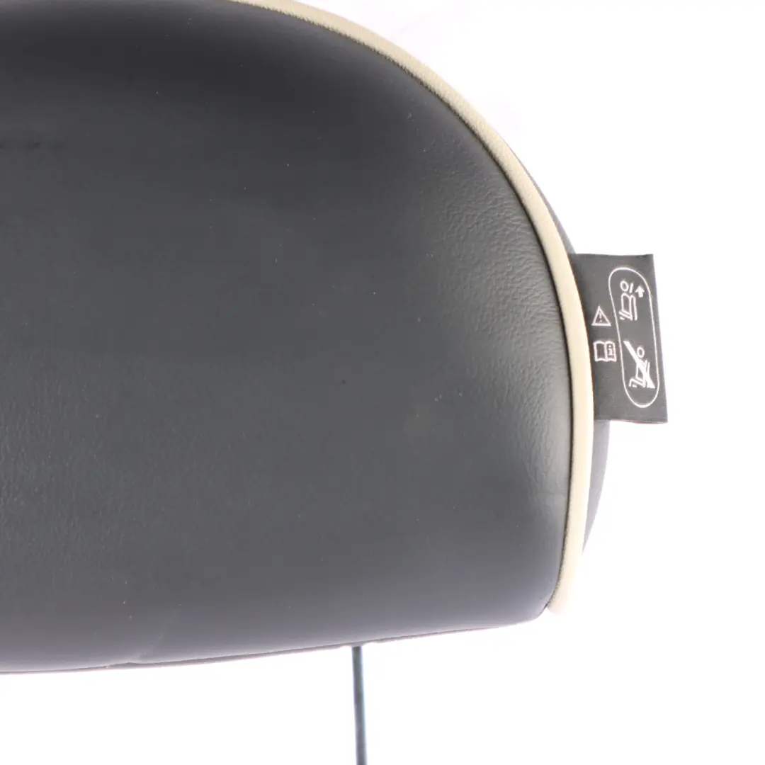 Headrest Rear Seat Left Right N/O/S Head Rest Black Leather to Mini Countryman R60 with Part number 9806432 Mini Countryman R60 Headrest Rear Seat Left Right N/O/S Head Rest Black Leather - SKU 9806432 - Part number 9806432