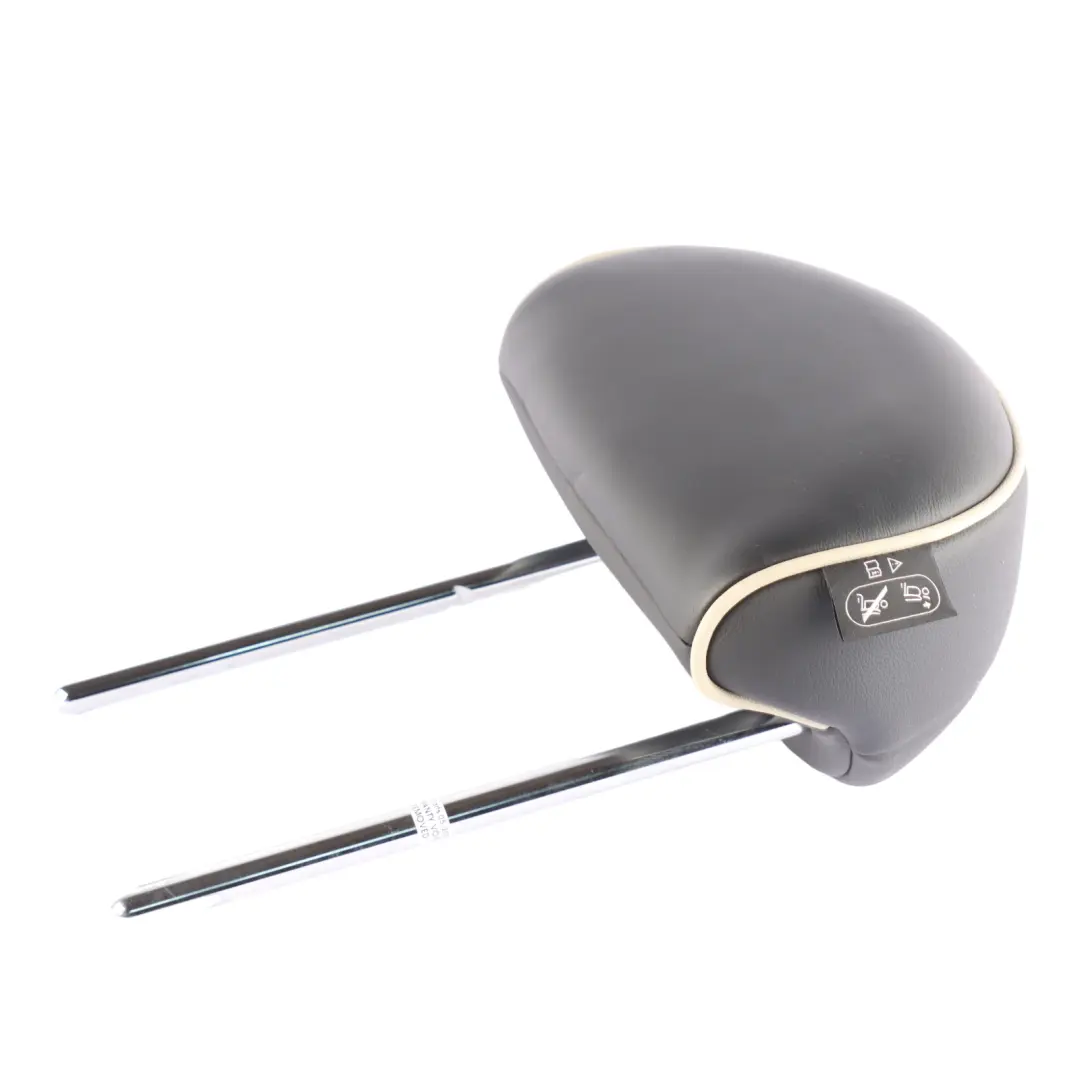 Headrest Rear Seat Left Right N/O/S Head Rest Black Leather to Mini Countryman R60 with Part number 9806432 Mini Countryman R60 Headrest Rear Seat Left Right N/O/S Head Rest Black Leather - SKU 9806432 - Part number 9806432