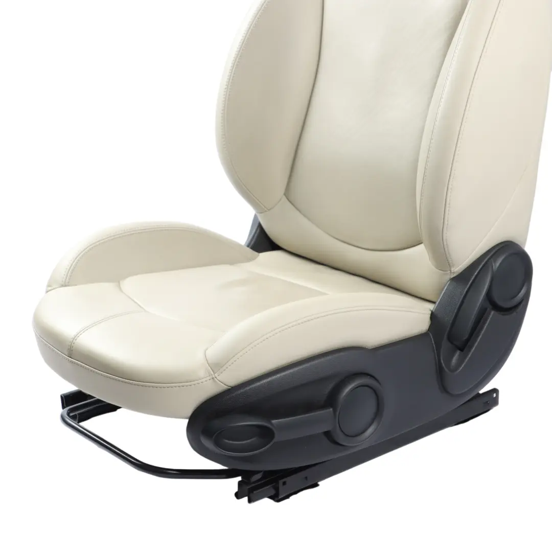  Front Seat Mini Cooper R60 Sport Heated Left N/S Leather Gravity Polar Beige - SKU 9806613-4 - Part number 9806613