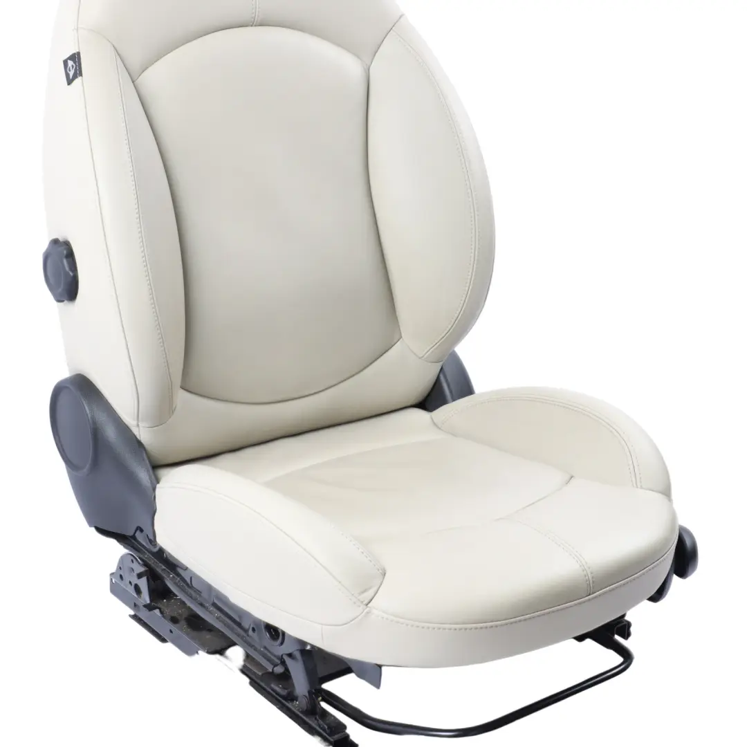 Front Seat Mini Cooper R60 Sport Heated Left N/S Leather Gravity Polar Beige to with Part number 9806613 Front Seat Mini Cooper R60 Sport Heated Left N/S Leather Gravity Polar Beige - SKU 9806613-4 - Part number 9806613